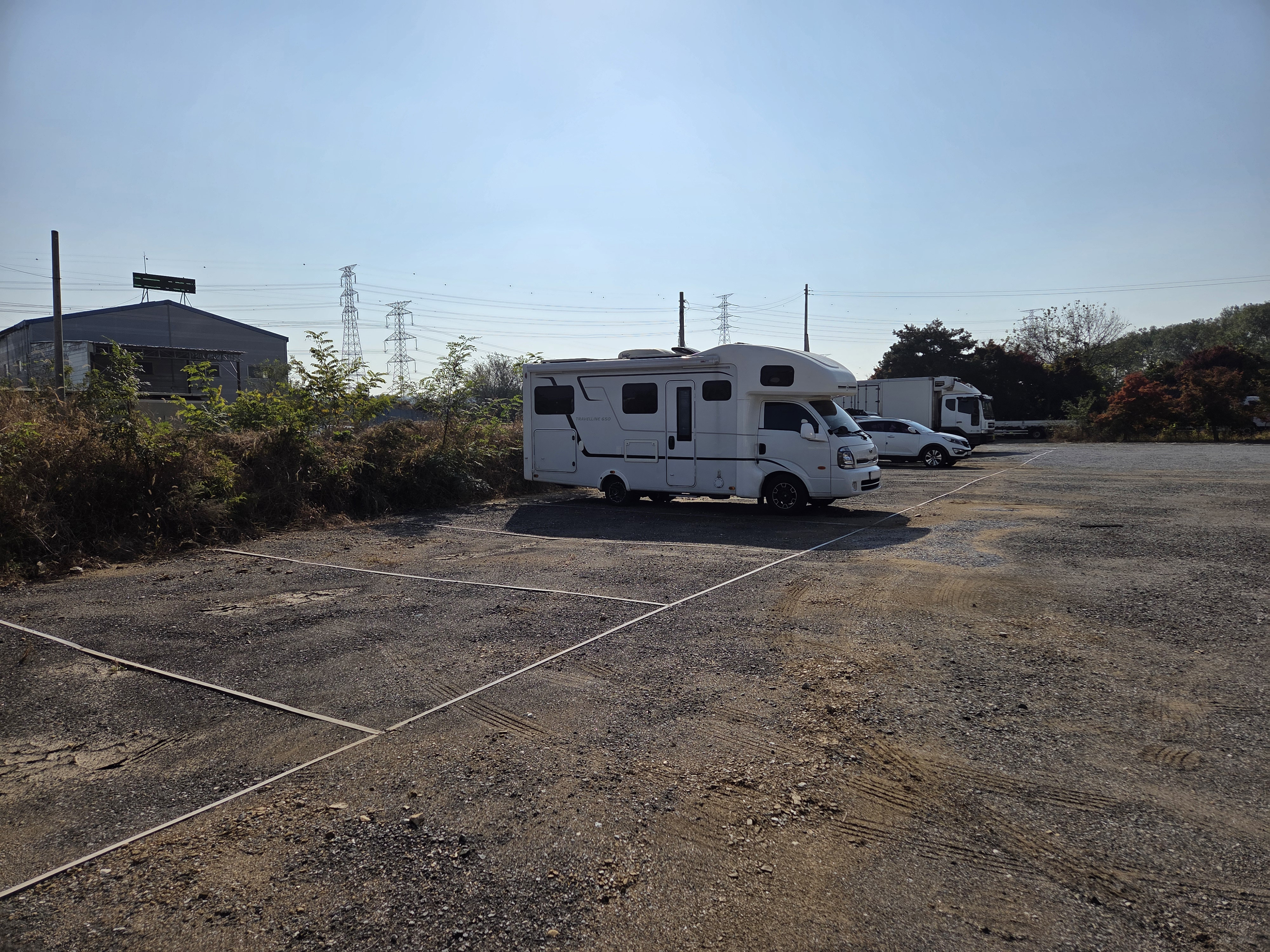 한세로캠핑카주차장 전경 2